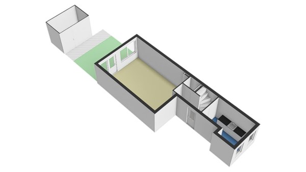 Floorplan - Gerrit Jan Mulderstraat 62A, 3023 RJ Rotterdam